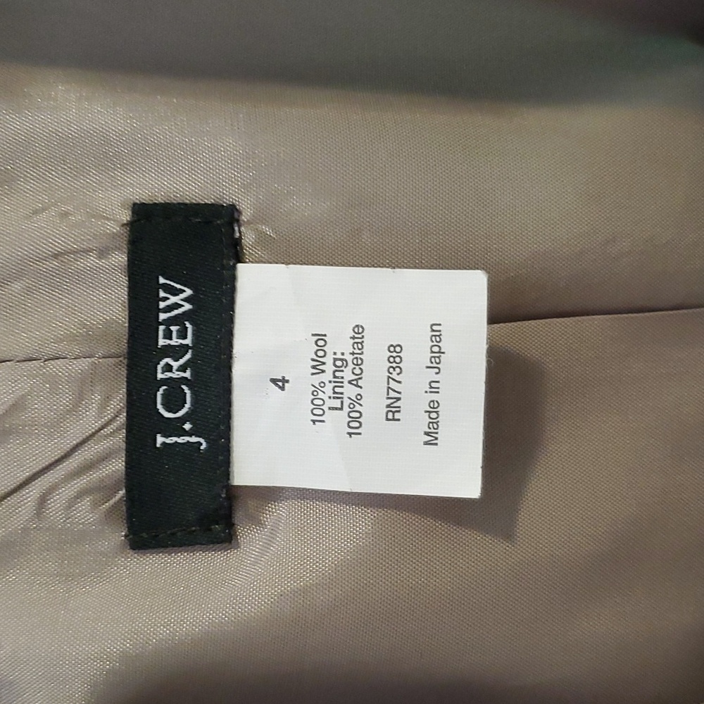 J Crew 2 button wool blazer - Picture 4 of 6